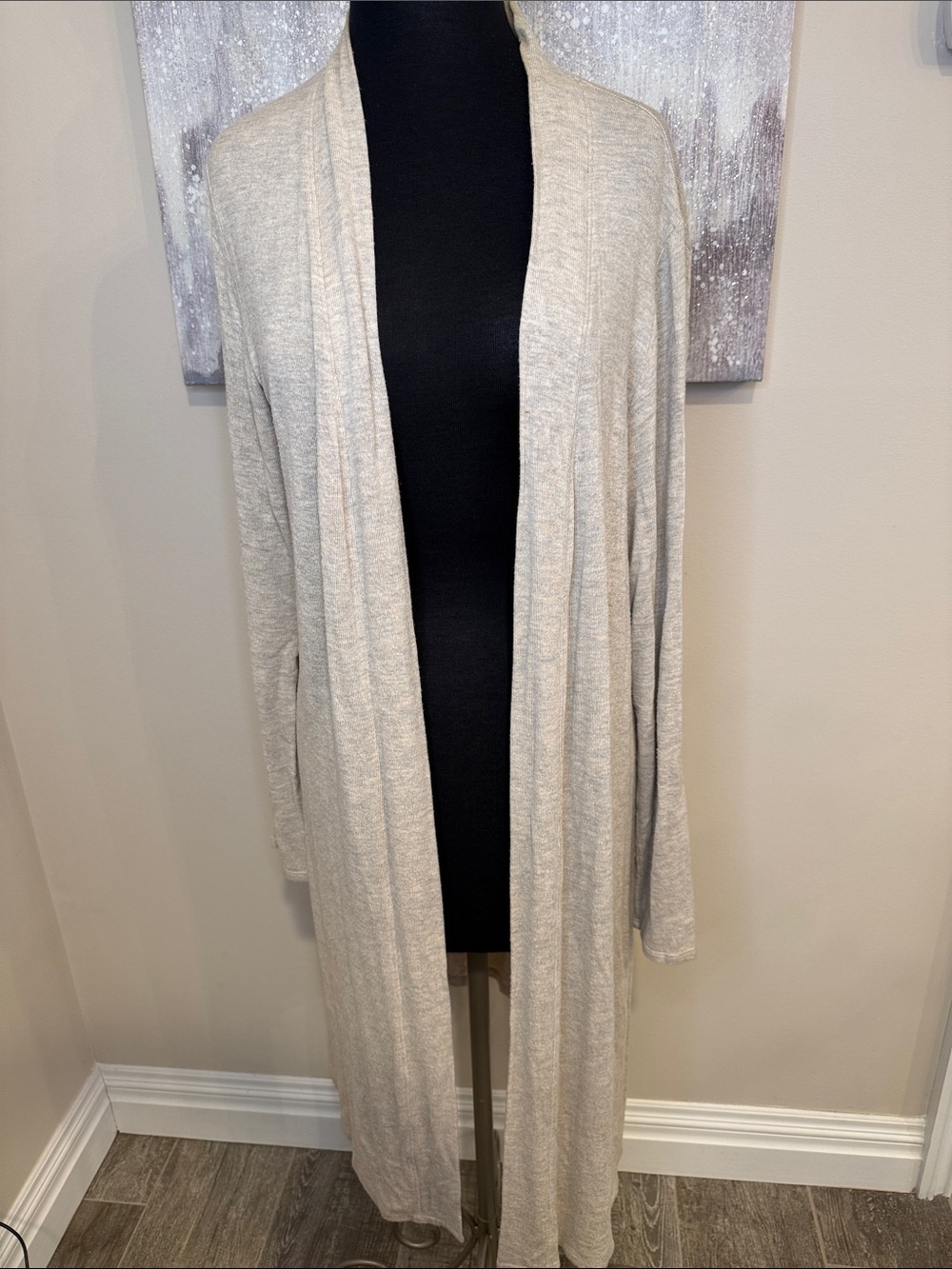 Beyond Yoga Open-Front Longline Women's Cardigan size medium
